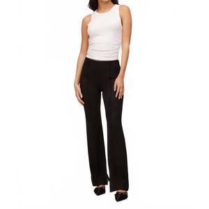 NEW FIFTEEN TWENTY neli slim bootcut pants in black